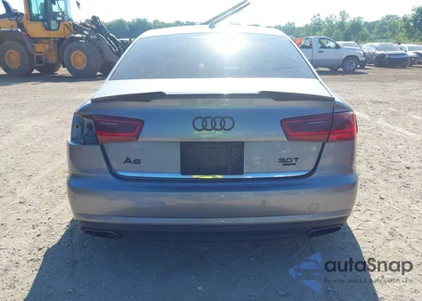 2016 Audi A6 3.0T Premium Plus z USA, uszkodzony, nr VIN WAUFGAFC6GN009406